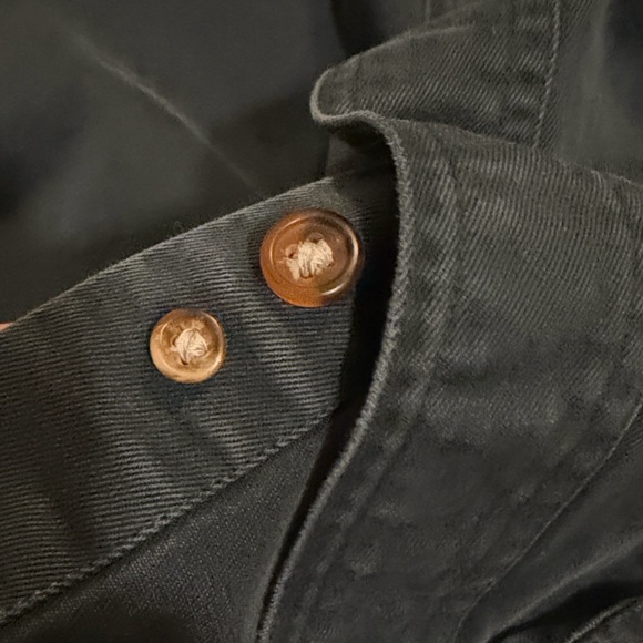 Men's Button-Down Shirt in Deep Green Bob Timberlake 100% Cotton XL - Picture 7 of 7